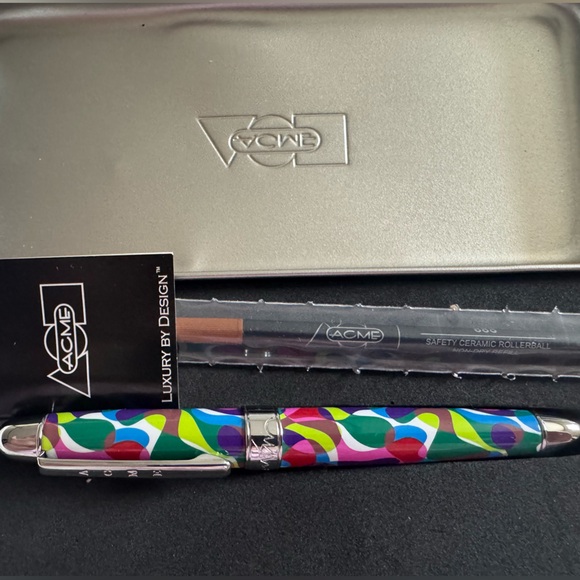 ACME Studio Blobnik Rollerball Pen Designed by Karim Rashid - Picture 3 of 10